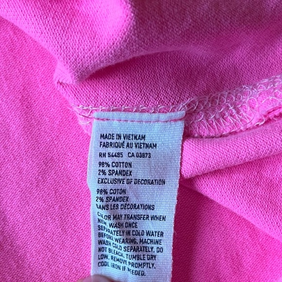 American Eagle Outfitters Pink Polo Shirt Size Medium - Picture 2 of 6